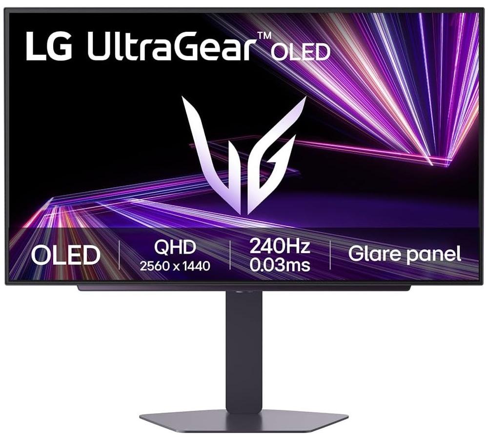 LG 27" UltraGear Glossy OLED 240Hz QHD Gaming Monitor