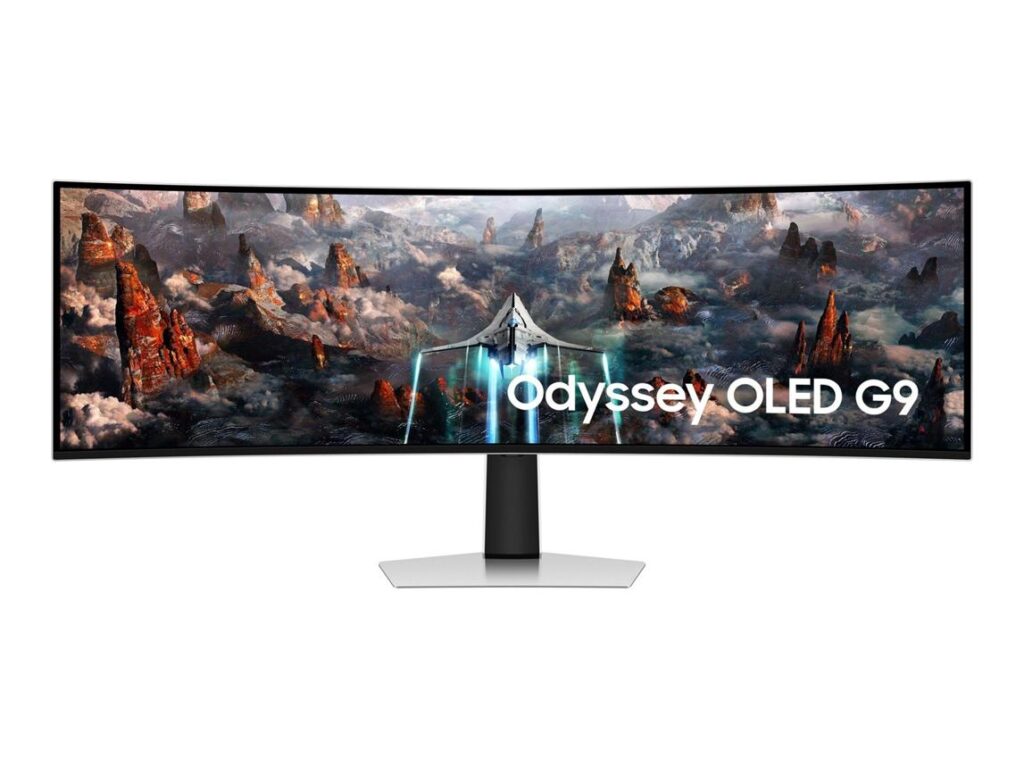 Samsung 49" Odyssey OLED G9 Dual QHD 240Hz 0.03ms Curved Gaming Monitor